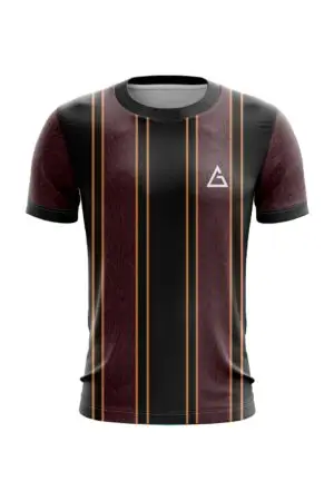 Front view of the Nebula Strike Sportswear by Aidan Global, featuring a sleek, modern design with breathable fabric, moisture-wicking properties, and an ergonomic fit for optimal performance